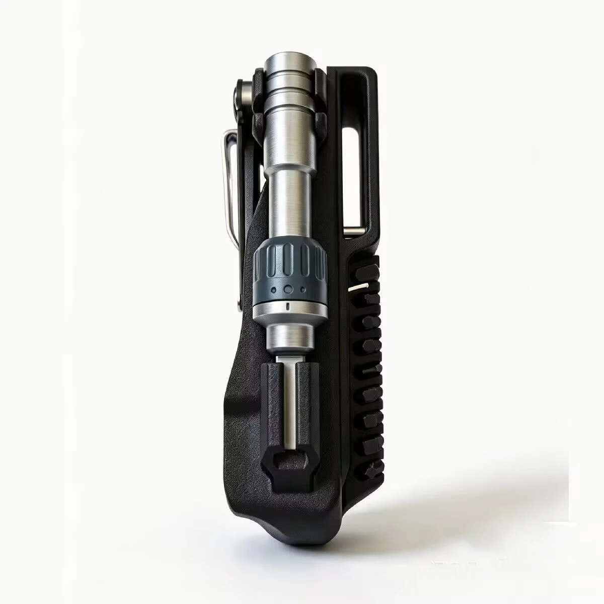 3D Printed  Nylon Holster with Belt Clip and Bit Storage for Leatherman Arc and P4 Multi Tool - view 6