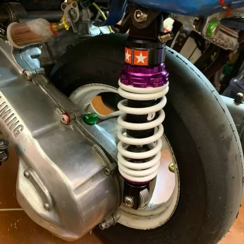 Motorcycle JOG50/90 Print, 12345th generation Sail modified rear shock absorber, rear shock absorber, fork