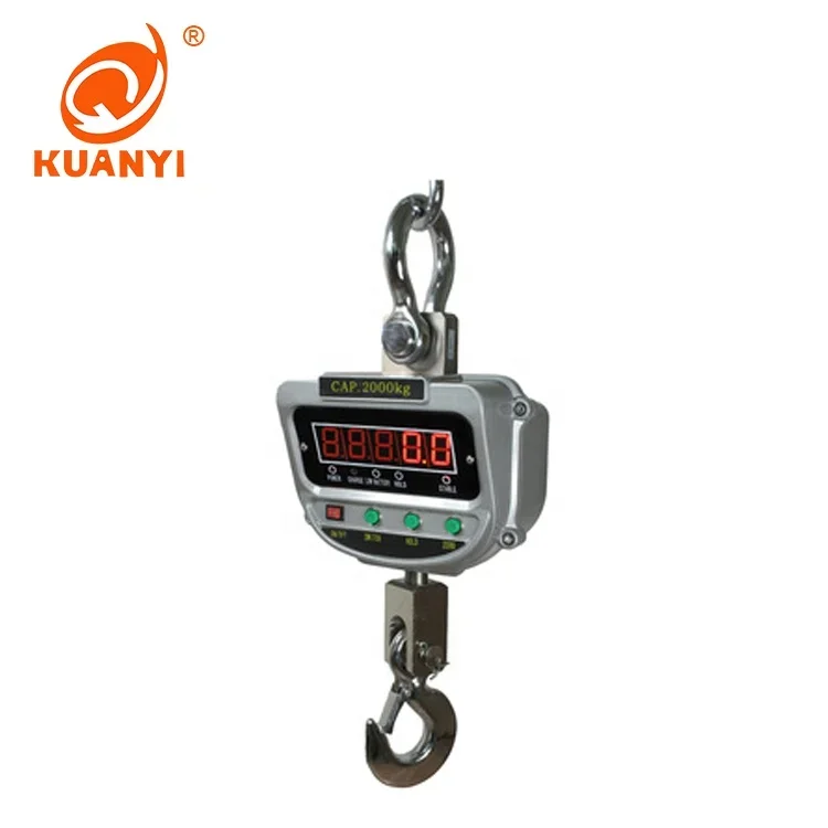 5000kg  Electronic Digital Hanging Weighing Scale Crane Scale