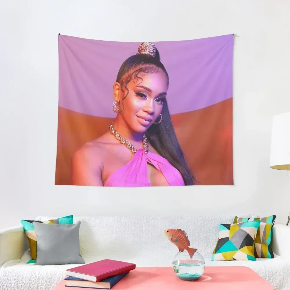 

Saweetie Tapestry Cute Decor Room Decoration Aesthetic Tapestry