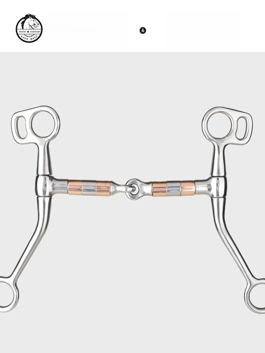 cavassion-h-shape-tack-iron-mouth-roller-barrel-training-bits-bits-equine-equipment-riding-training-8209115