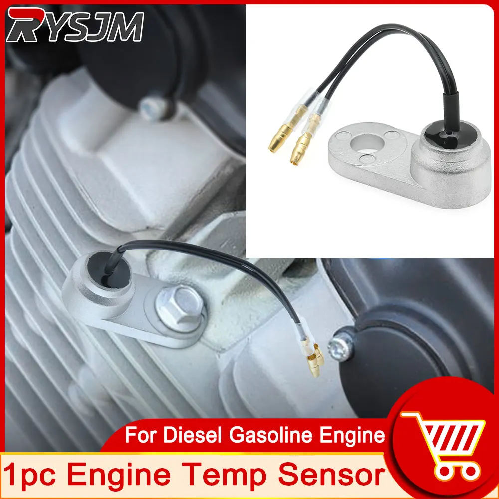 1pc Engine Temp Sensor Coolant Temperature Sensor for Diesel Gasoline Engine Generator Origin Electric Sensor 12V 24V Water Temp