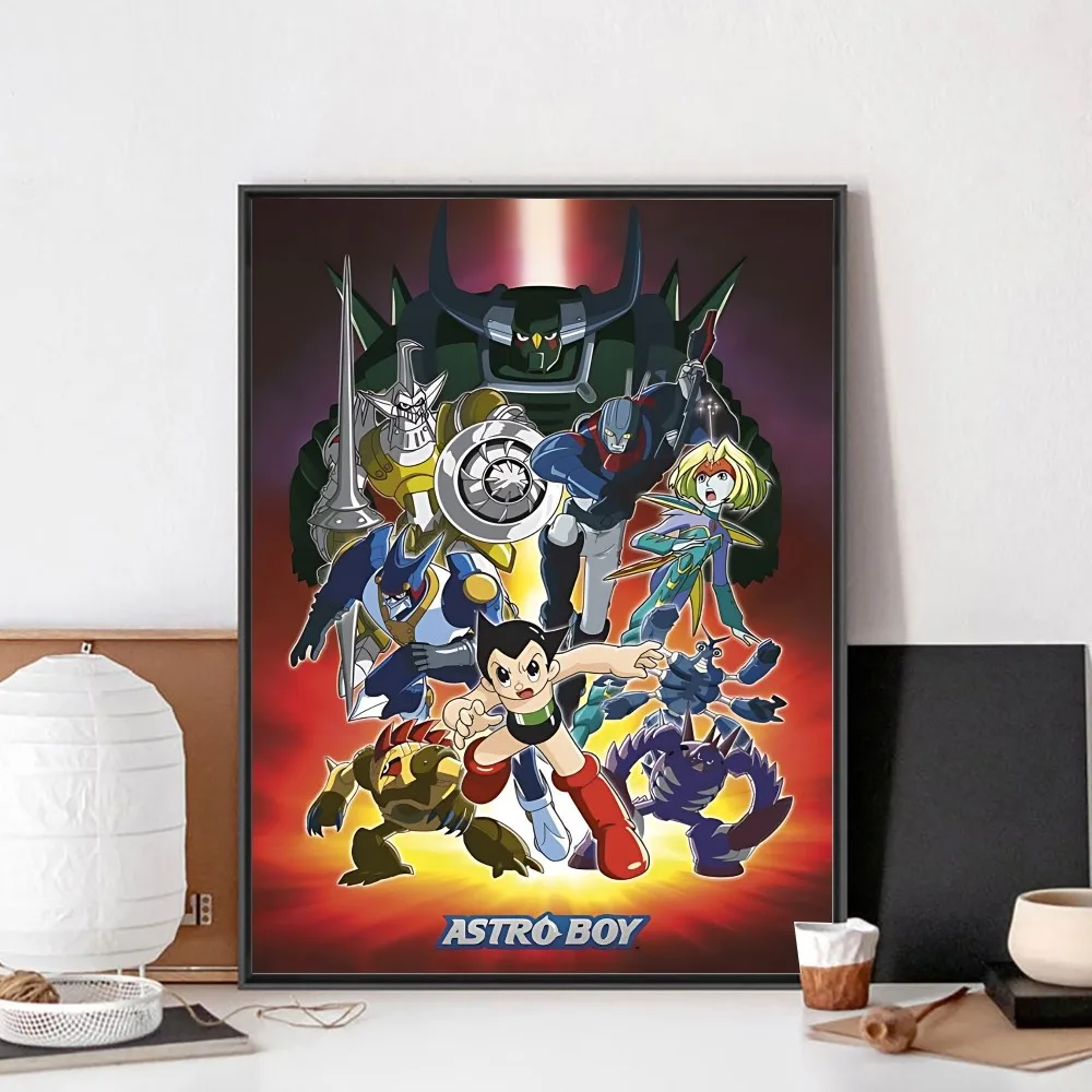 A-Astro Boys Poster Posters Kraft Paper Vintage Poster Wall Art Painting Study Aesthetic Art Small Size Wall Stickers