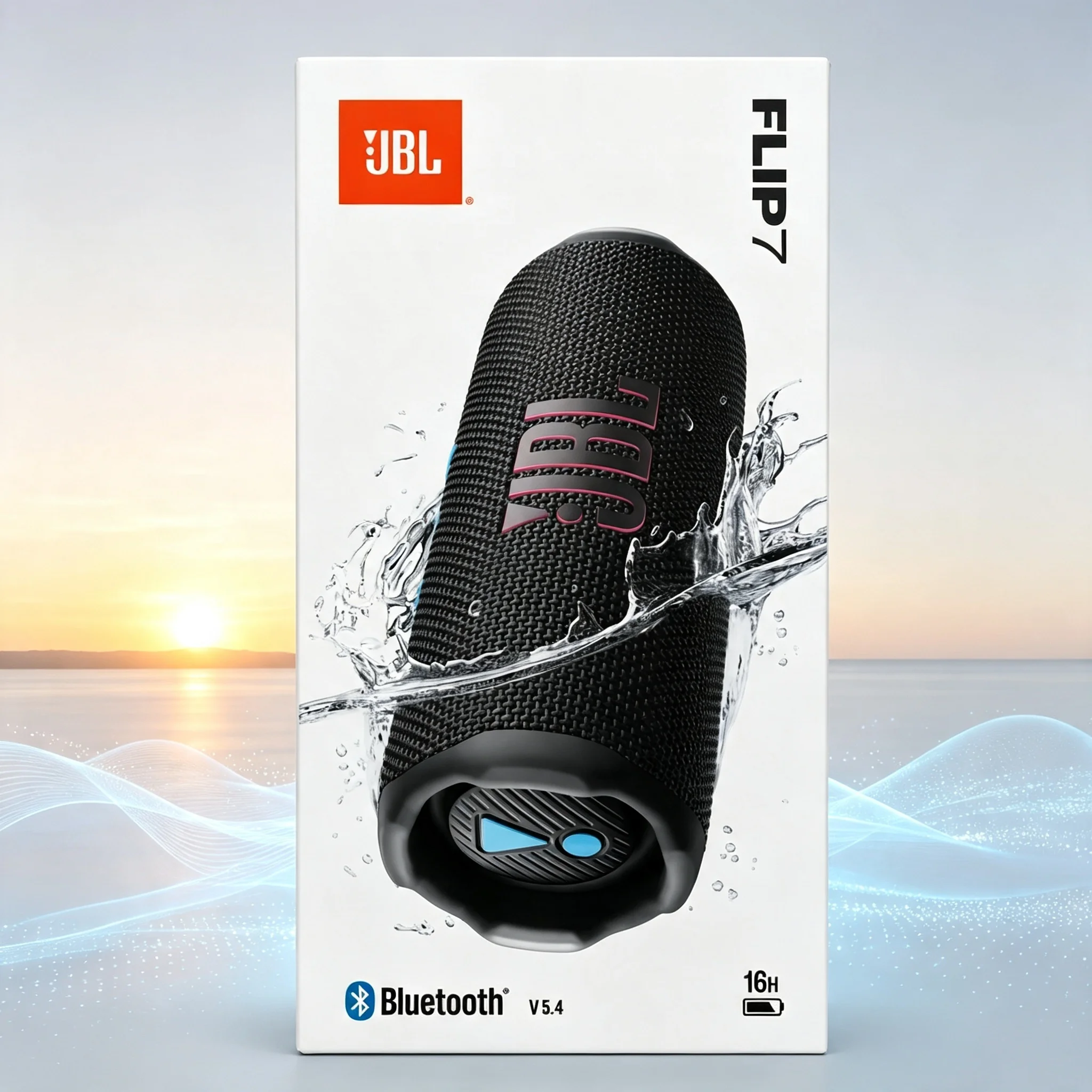 Bluetooth Speaker Waterproof - ลำโพงบลูทูธไร้สาย JBL FLIP7 กันน้ำระดับ IP68 ทนต่อแรงกระแทก