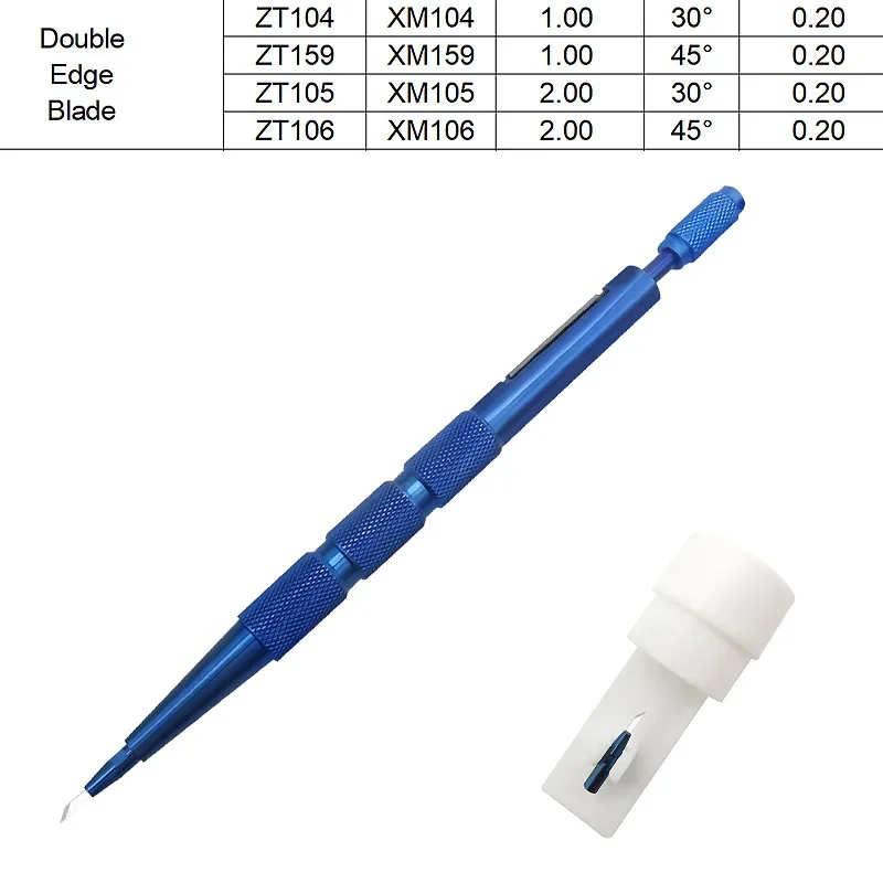 

Сапфировое лезвие с двойным лезвием, офтальмологические инструменты для глаз, ножи, нож для офтальмологического лезвия, офтальмологические инструменты
