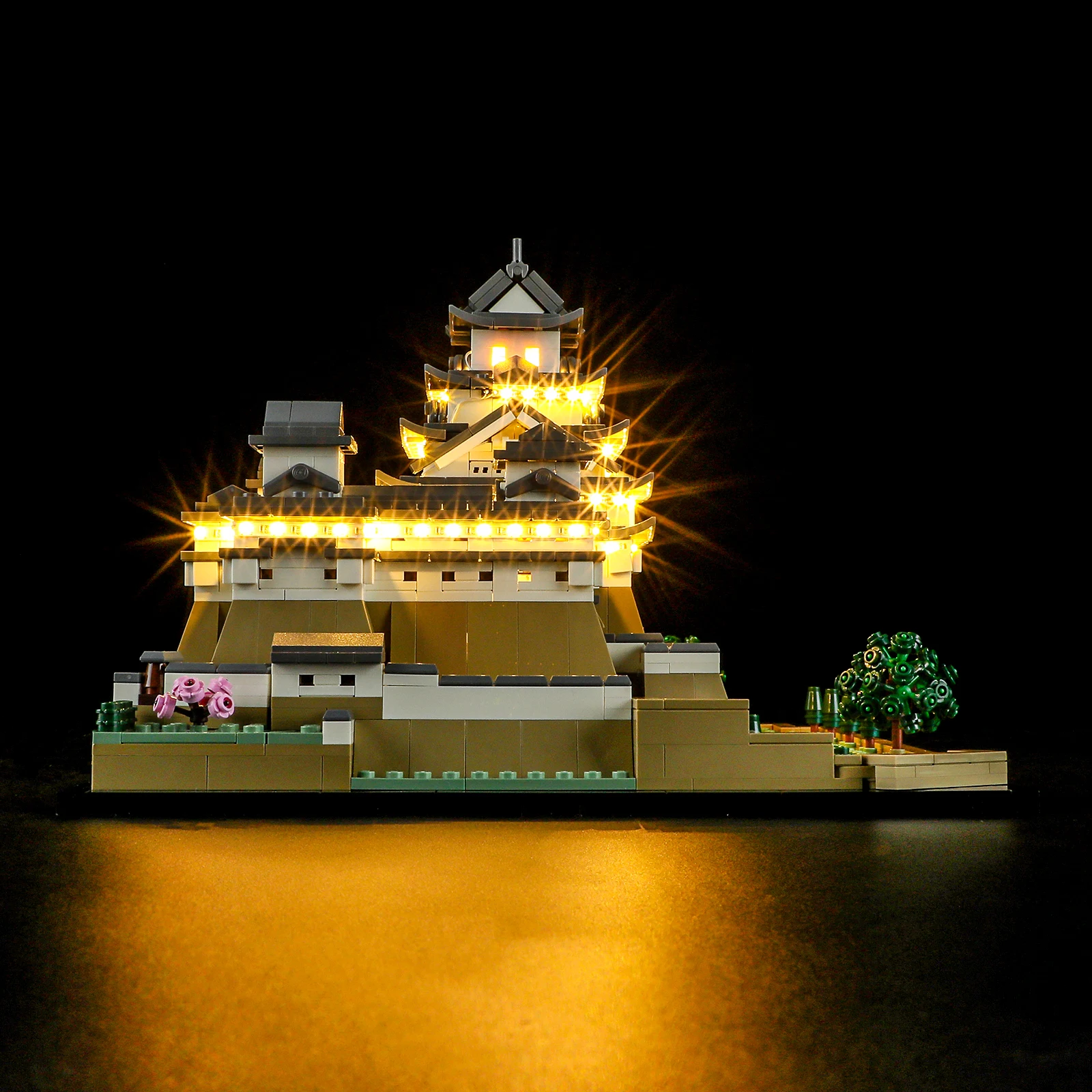 (Blocks not included) 5V LED Lighting For Japanese Himeji Castle 21060 Building  Lamp Light Up your Building Blocks