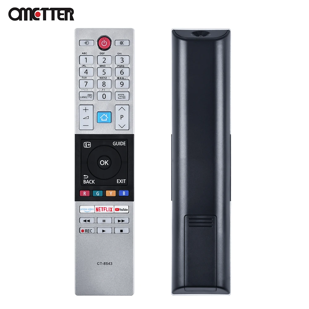 New CT-8543 For Toshiba Netflix TV Remote Control 40L2863DG 32W2863DG 43V5863DG