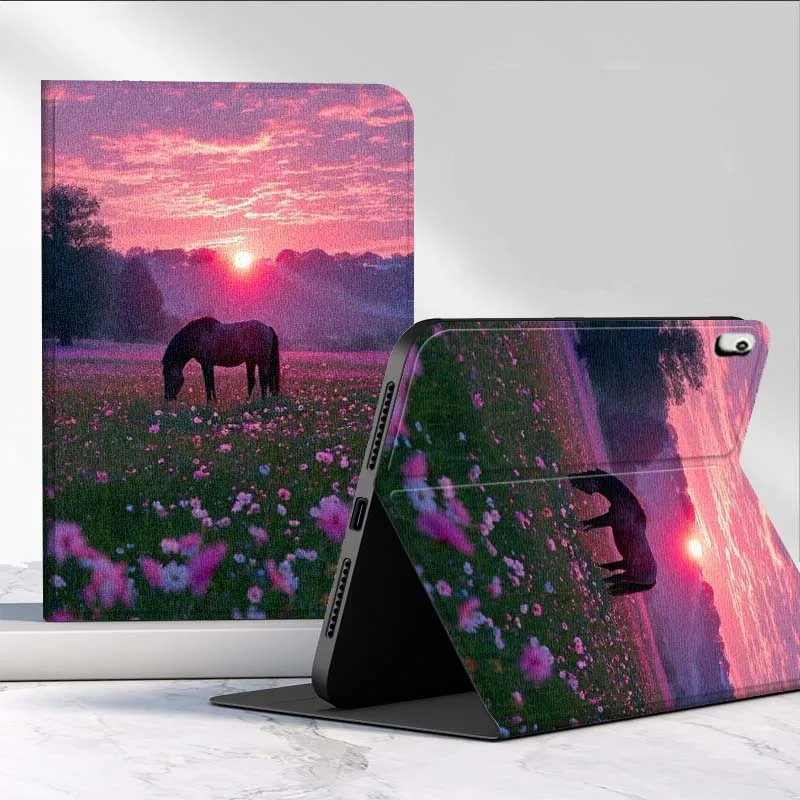Wild Horse Design For Huawei MediaPad MatePad Pro Air 12 X T5 T10S M6 M5 C5e SE 11 11.5 10.4 Inch Tablet Case