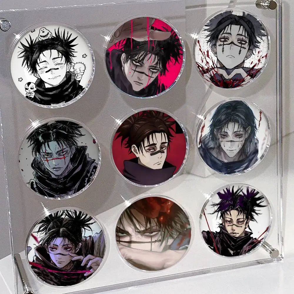 Choso Anime Jujutsu Kaisen Laser Round Badge Exquisite Spot Goods