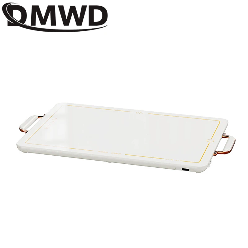 DMWD Meals Insulation Board Household Intelligent Warm Drying Table Fruit Snacks Food Dryer Dishes Heating Plate Smart Warmer