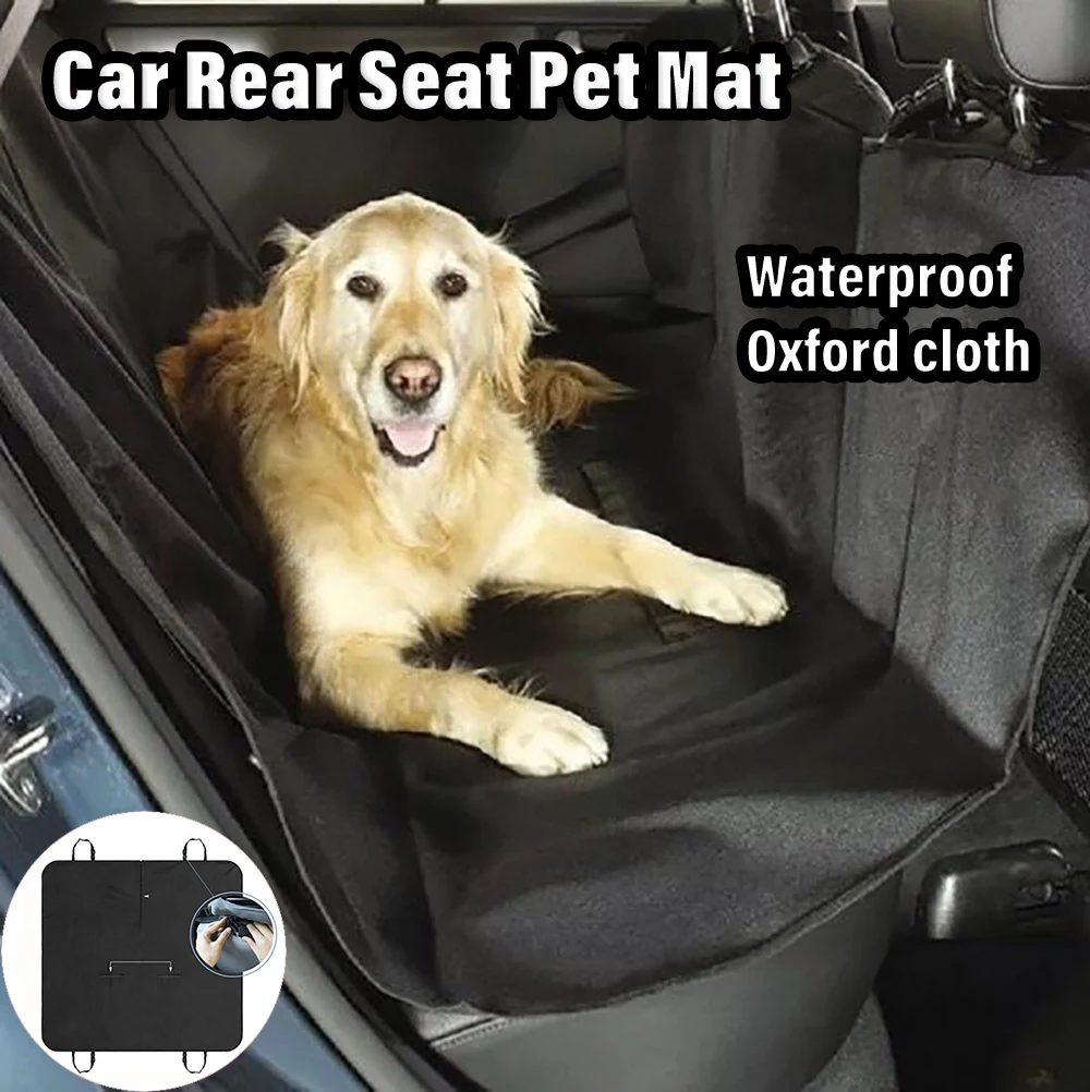 Puppy Travel Mat Car Back Seat Protective Case Dog Mat Blanket Durable Suitable Pet Protection Cover Applicable Cars Truck SUV