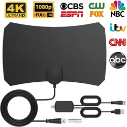 4K HD 1080P TV Antena Amplificadora HDTV Antena HDTV Digital Antena TV Tela Plana