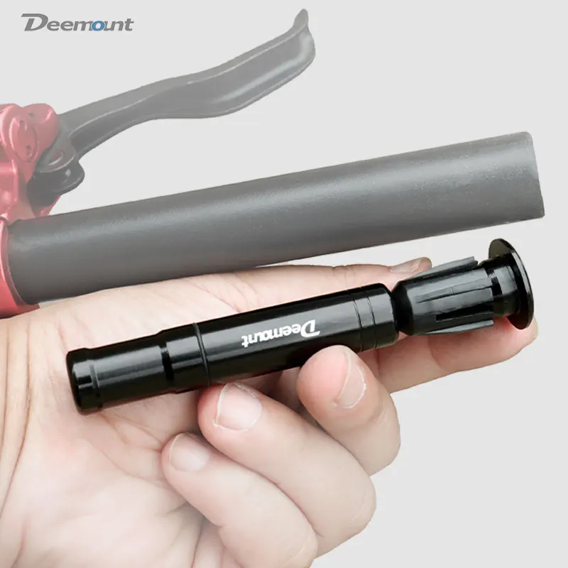 Deemount Original Bicycle Tubeless Tire Repair Tool Tyre Drill Puncture for Urgent Glue Free Repair Optional Rubber Stripe