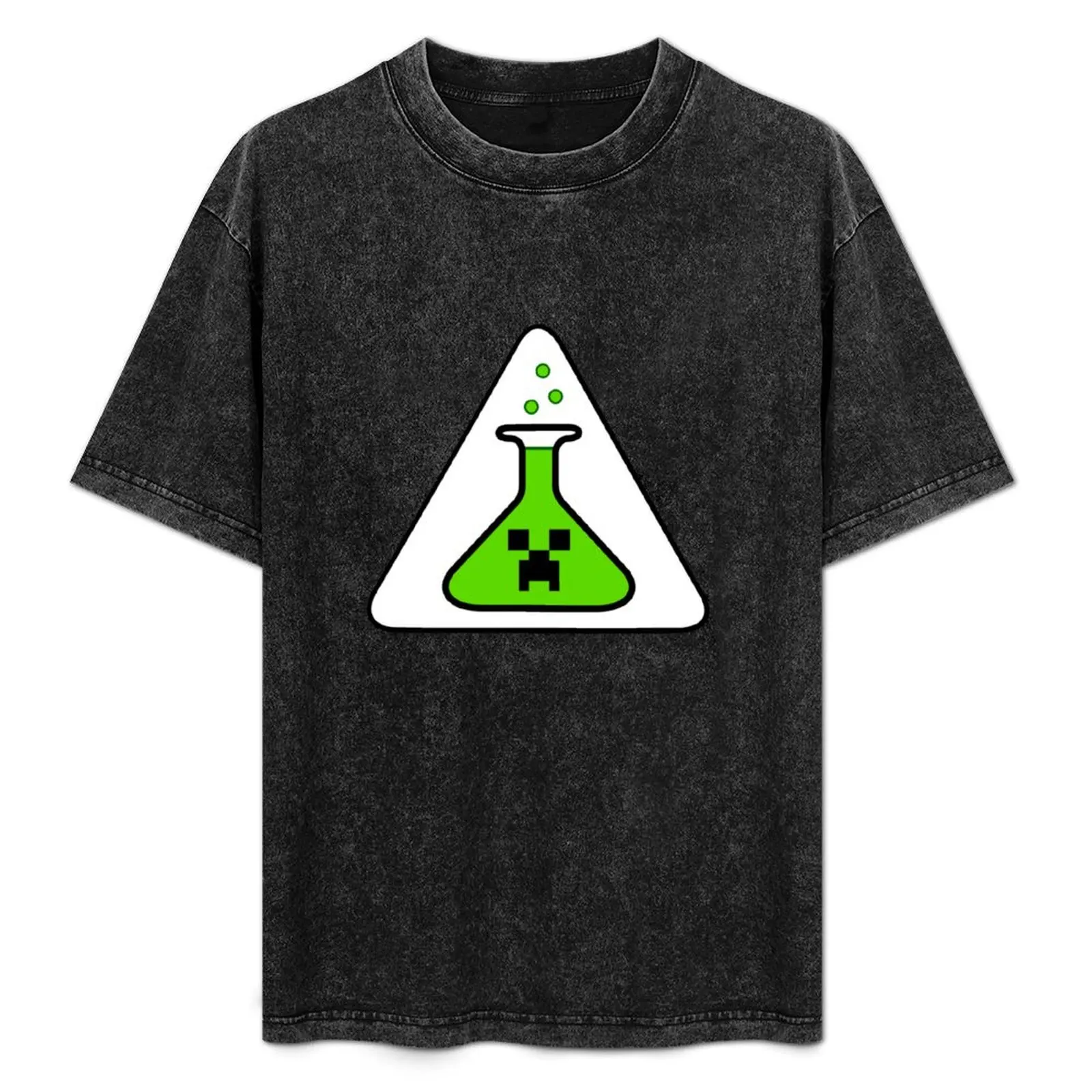 

Creeper's Lab beaker T-Shirt man t shirt heavy cotton t shirt casual shirt cotton g shirts for men T-Shirt