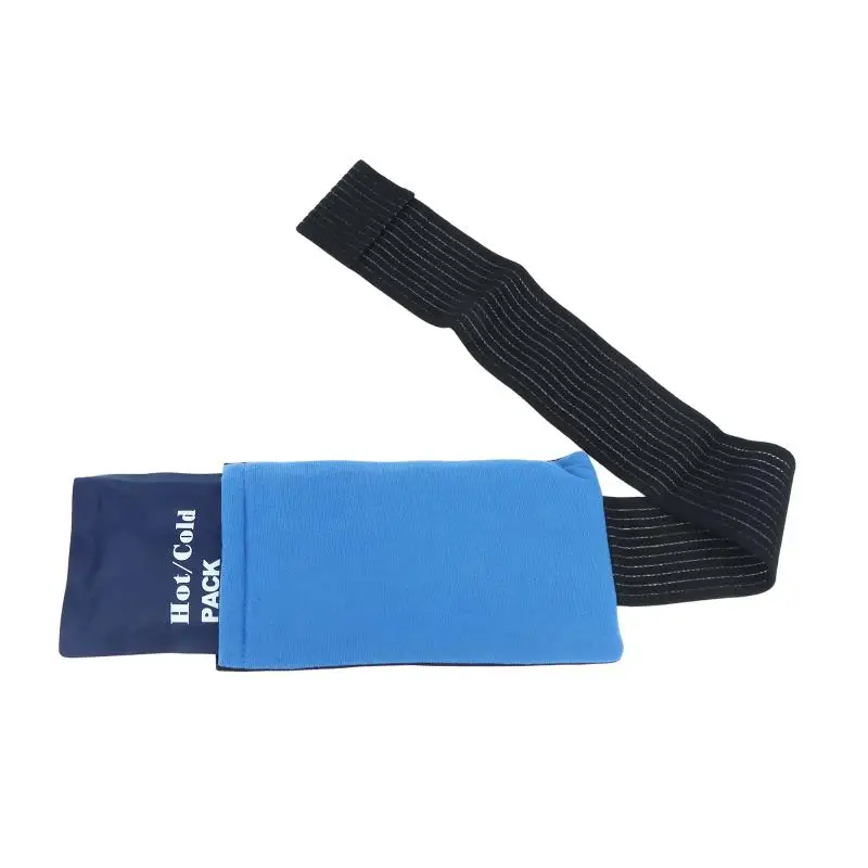 (N) Gel Ice Packs With Adjustable Elastic Strap Hot Cold Compress For Shoulder Back Knee Neck Ankle