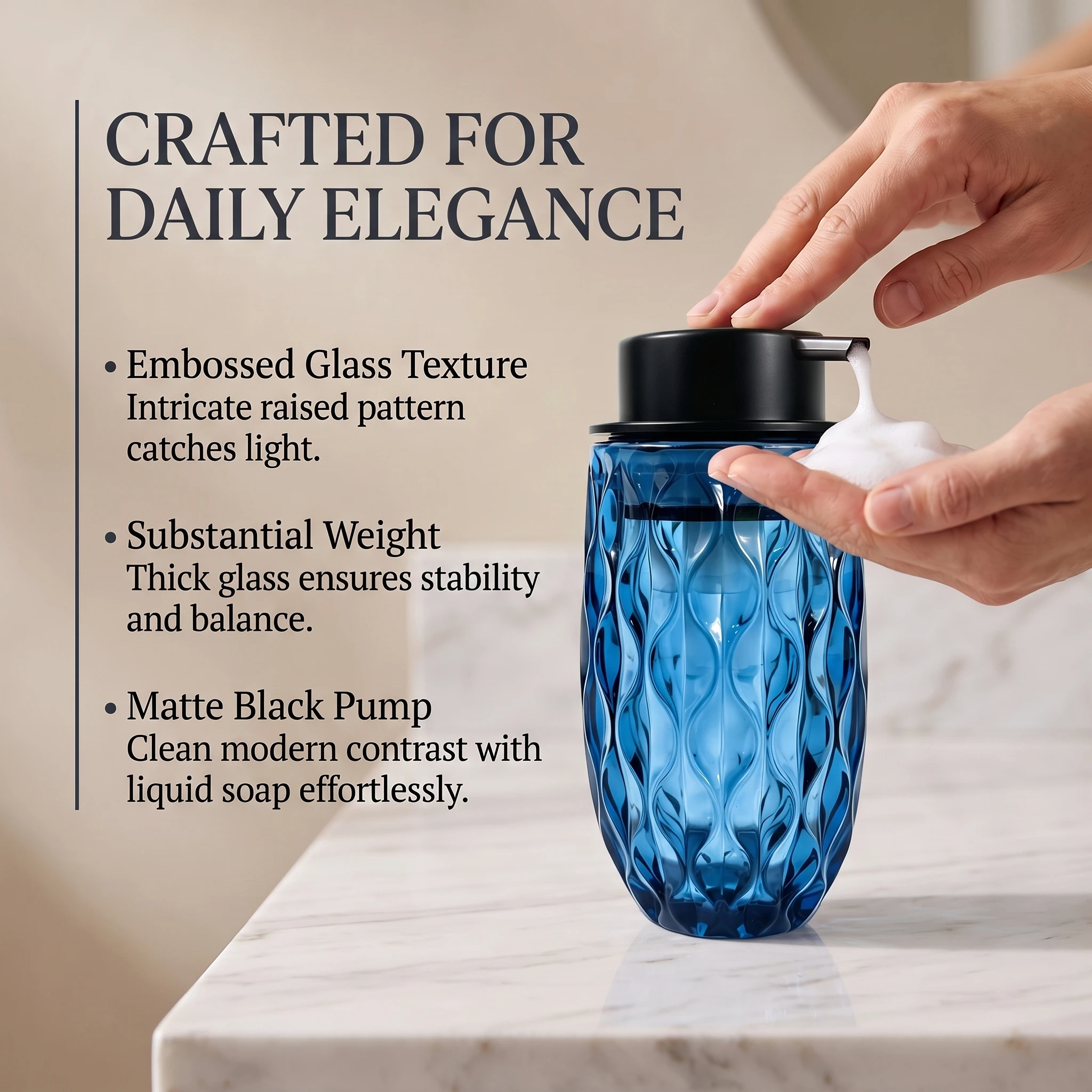 موزع صابون زجاجي لغسل اليدين م - مراجعة Glass Soap Dish وسعره