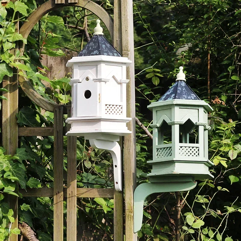 

Windproof bird feeder, landscape gardening, landscaping, high-end villa decoration, bird house, and bird home Hot sales