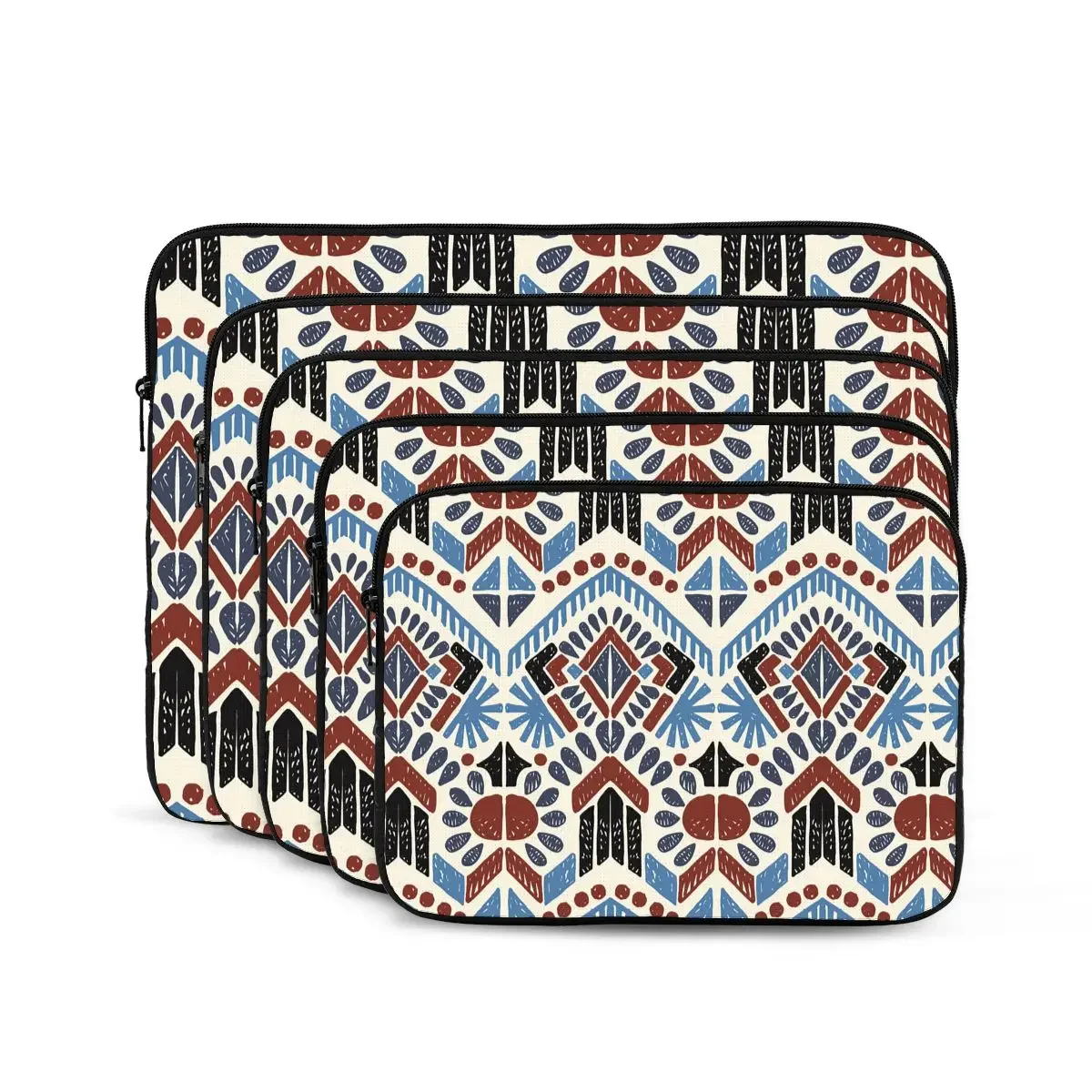 Tribal Ethnic Pattern Computer ipad Laptop Cover Case17 15 13 12 10 Inch Laptop Sleeve Bag Portable Cover Fundas Pouch