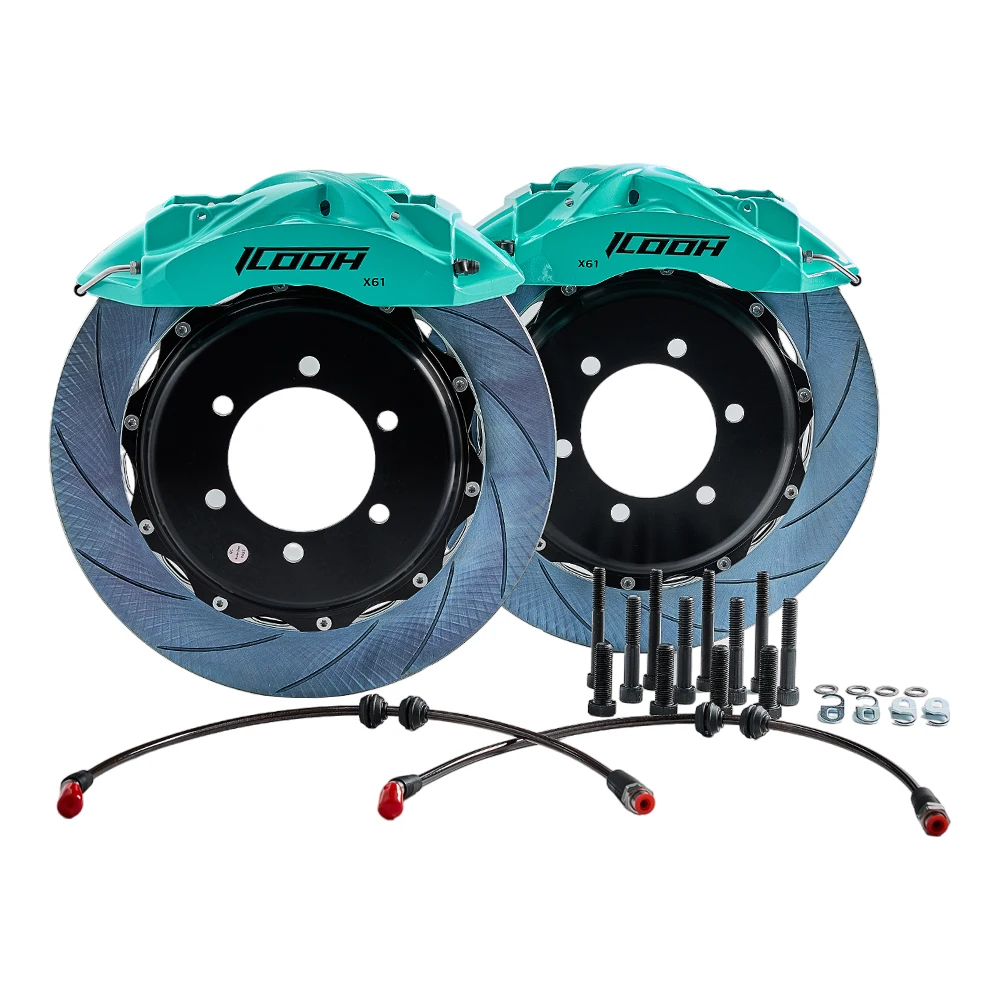 ICOOH High Performance Dr6 6pistons Racing Big Brake Kits 330/345/355/378Mm Rotor Size Brake Sets for Nissan GTR R32 R33 R34