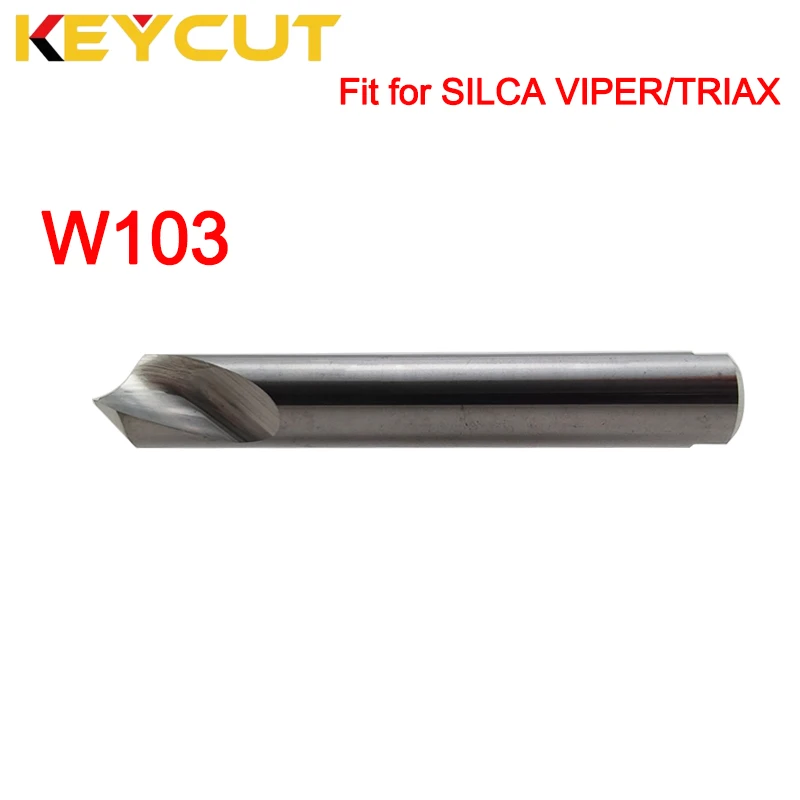 Fraise SILCA W103 90° 0,8 mm Compatible avec les machines de duplication de clés SILCA Quattrocode et SILCA Triax Outils de serrurier de rechange