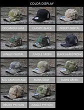 Camo Tactical Outdoor Cap #6