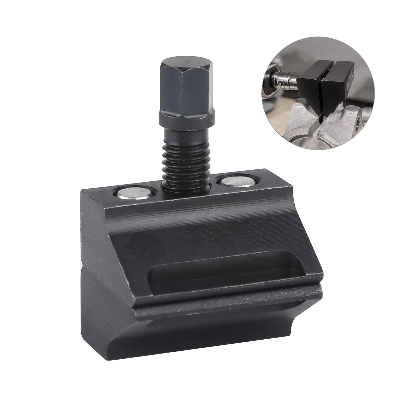 Separator Steering Knuckle Hub Split Tool FOR Shock Absorber Removal Automotive Repair Steel Compatible Black Suspension Strut