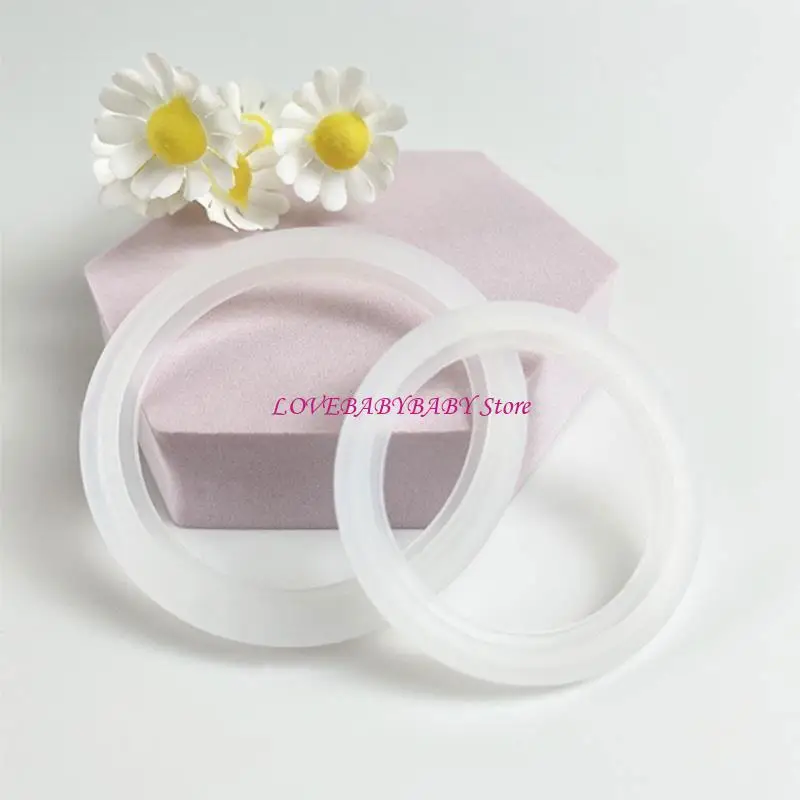 Silver Nipple Cushions Circlet RelievesPainful Friction Perfect for Nursing Moms 4XBC