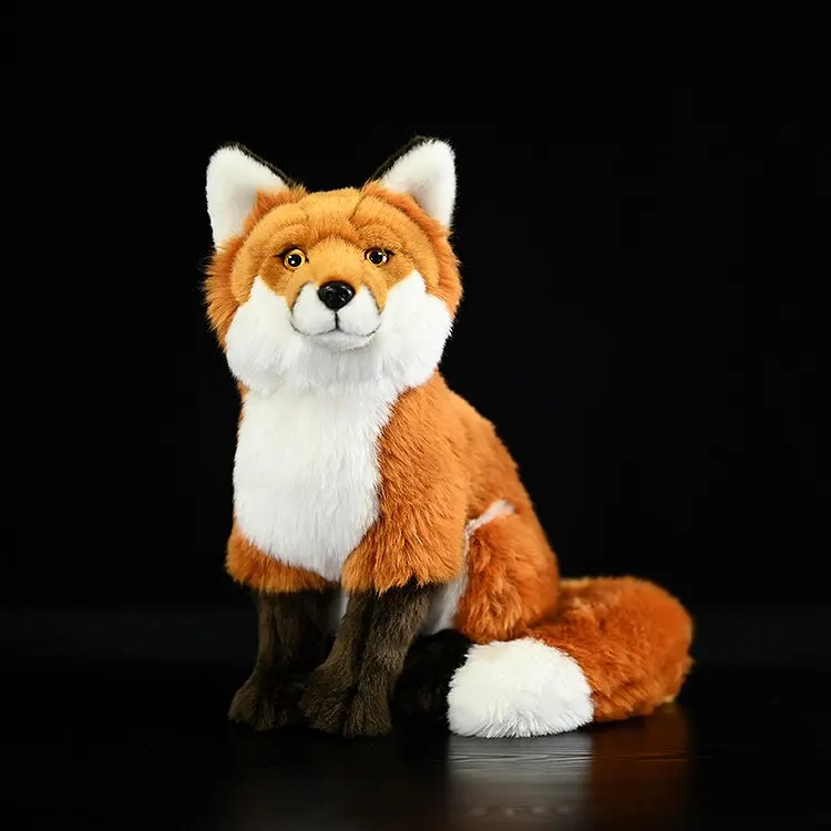 Red Fox,Vulpes vulpes,Realistic Animal Stuffed Knickknack,nicknack,Small ornaments and miniature models