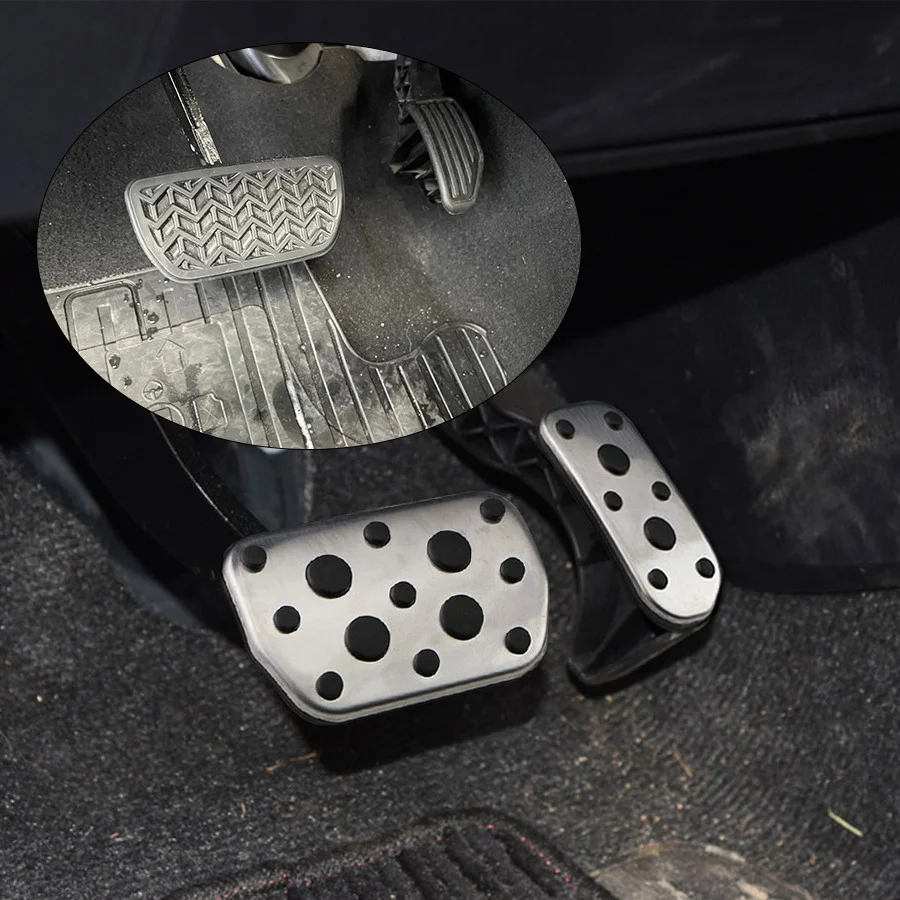 Car Pedals Covers for Toyota Auris Avensis Rav4 Corolla Prius Facelife for Lexus NX NX200T 300H Stainless Steel Auto Accessories