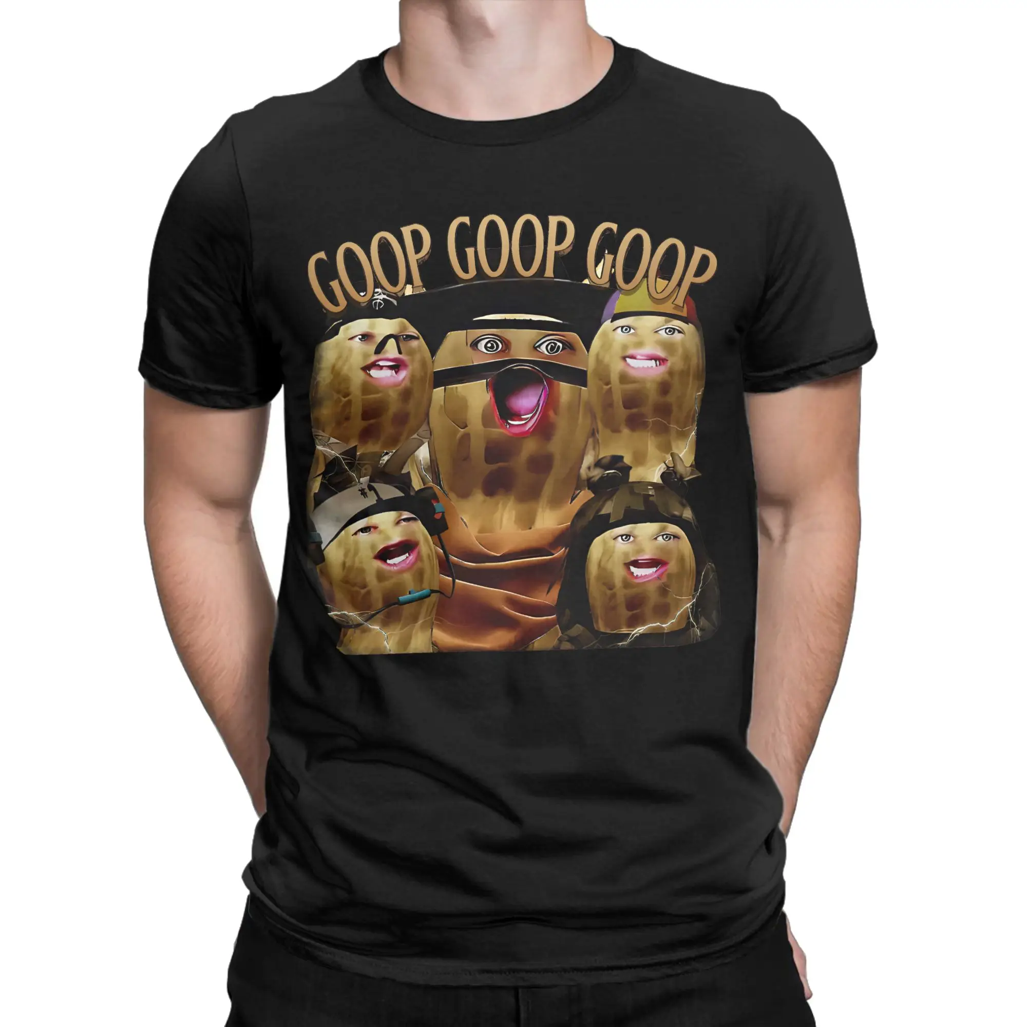 The Burnt Peanut GOOP Bungulato Homage Bungulato Tee Shirt for Men Women Graphic Print T Shirts  100% Cotton Clothes