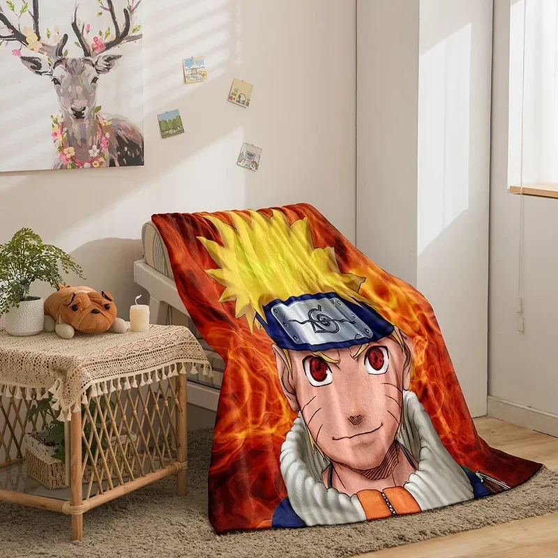 

Anime Naruto Winter Flannel Blanket 3D One Piece Printed Sofa Blanket Amazon Thick Throw Blanket