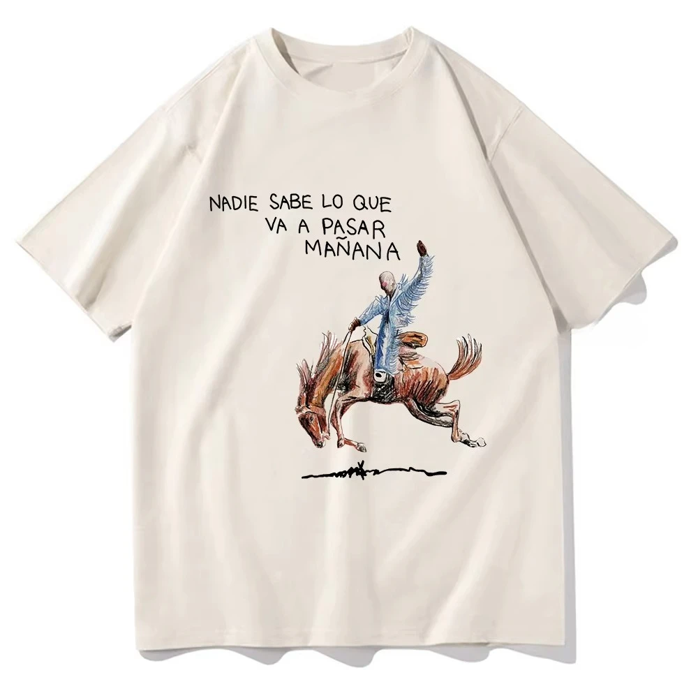 

Nadie Sabe T Shirt Vintage Un Preview 2025 Men/Women Aesthetic T-Shirt Unisex High Quality Cotton Tees Funny Shirt