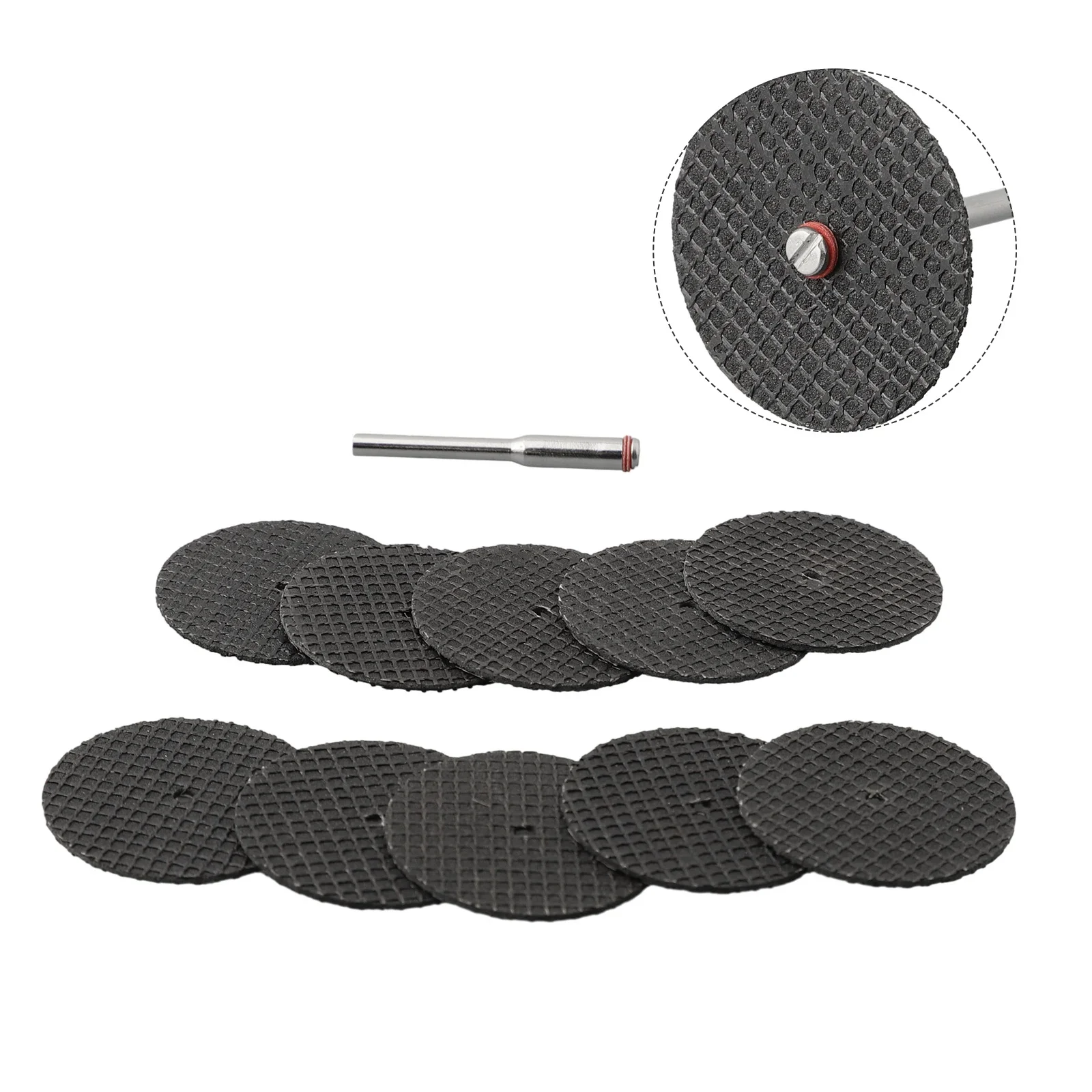 11Pcs 32mm/38MM Resin Cut-Off Wheels Cutting Discs Resin Mini Circular Saw Blade Set For Rotary Tools