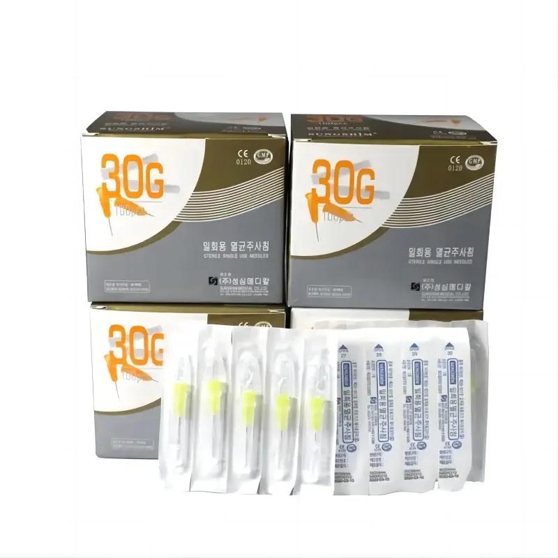 100pcs painless small needle 30G 13mm 4mm 25mm disposable medical micro-plastic injection cosmetic sterile needle surgical tool