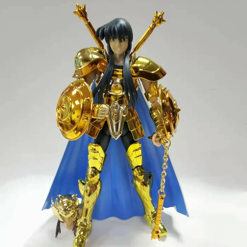 Spot Goods CS Model Saint Seiya Myth Cloth EX Libra Dohko with Dragon Shiryu Knights of Zodiac Anime Metal Armor Action Figure