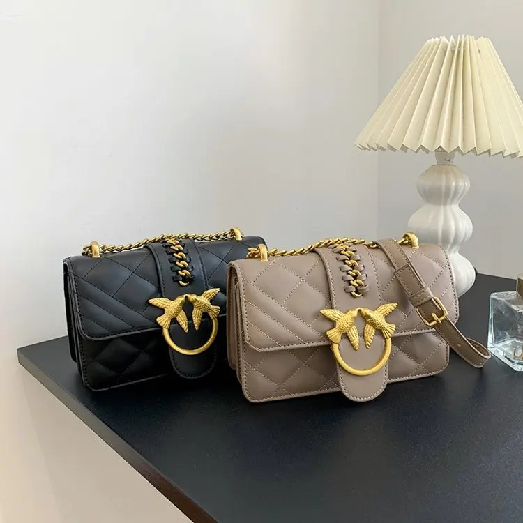 

New Arrival Diamond Pattern Shoulder Bag for Women, Large Capacity Retro Textured Purse, Classic Solid Color Everyday Handbag