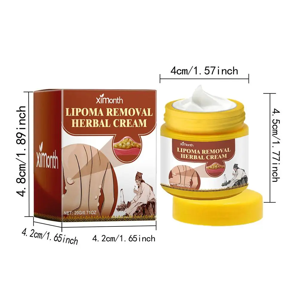 Creme corporal erval lipoma remoção, Dissolvendo gordura, Fácil de usar