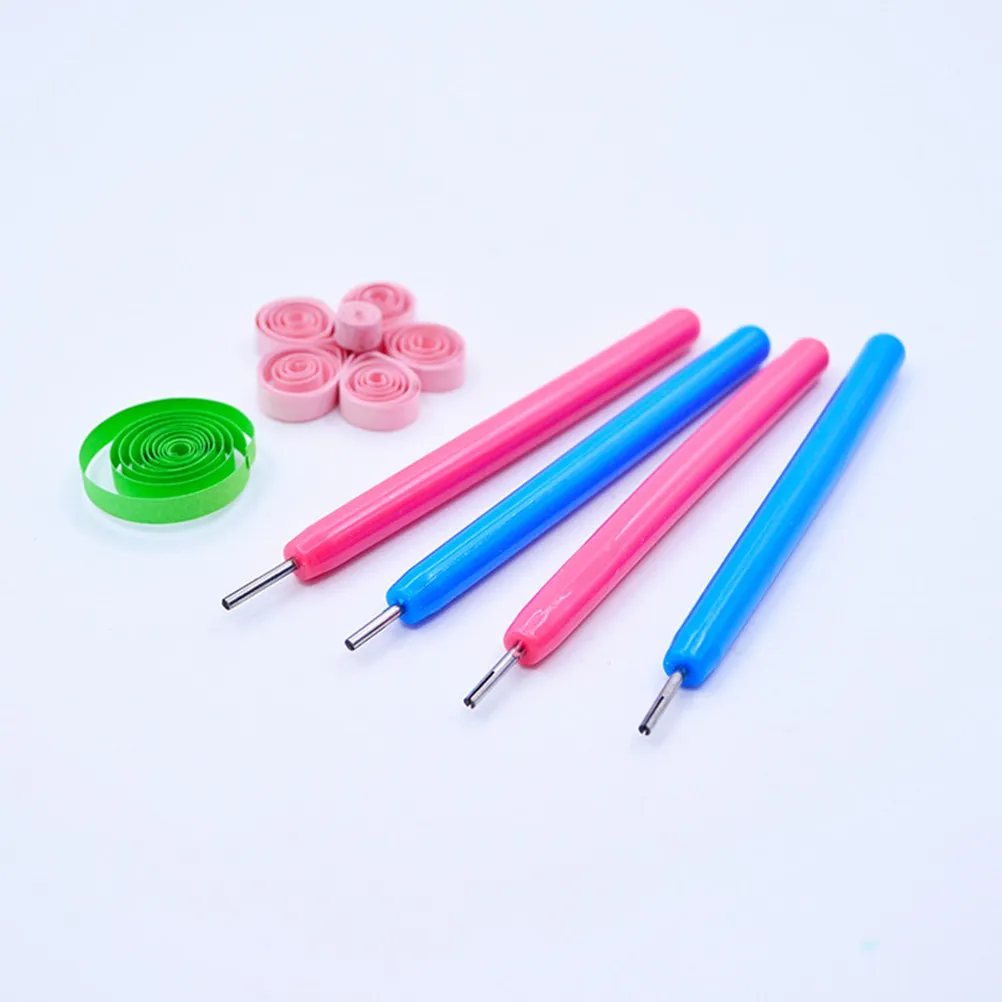 5Pcs Premium Quality Paper Quilling Pens Stainless Steel Nib Long-Lasting Non-Slip Handle Perfect for Quilling Paper Crafting