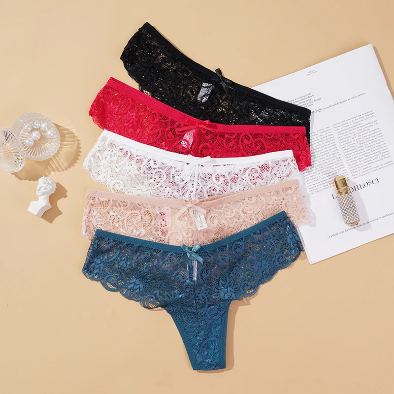 Thumbnail 4 - #18 Trending Womens Lace Trim Comfort Panties Right Now