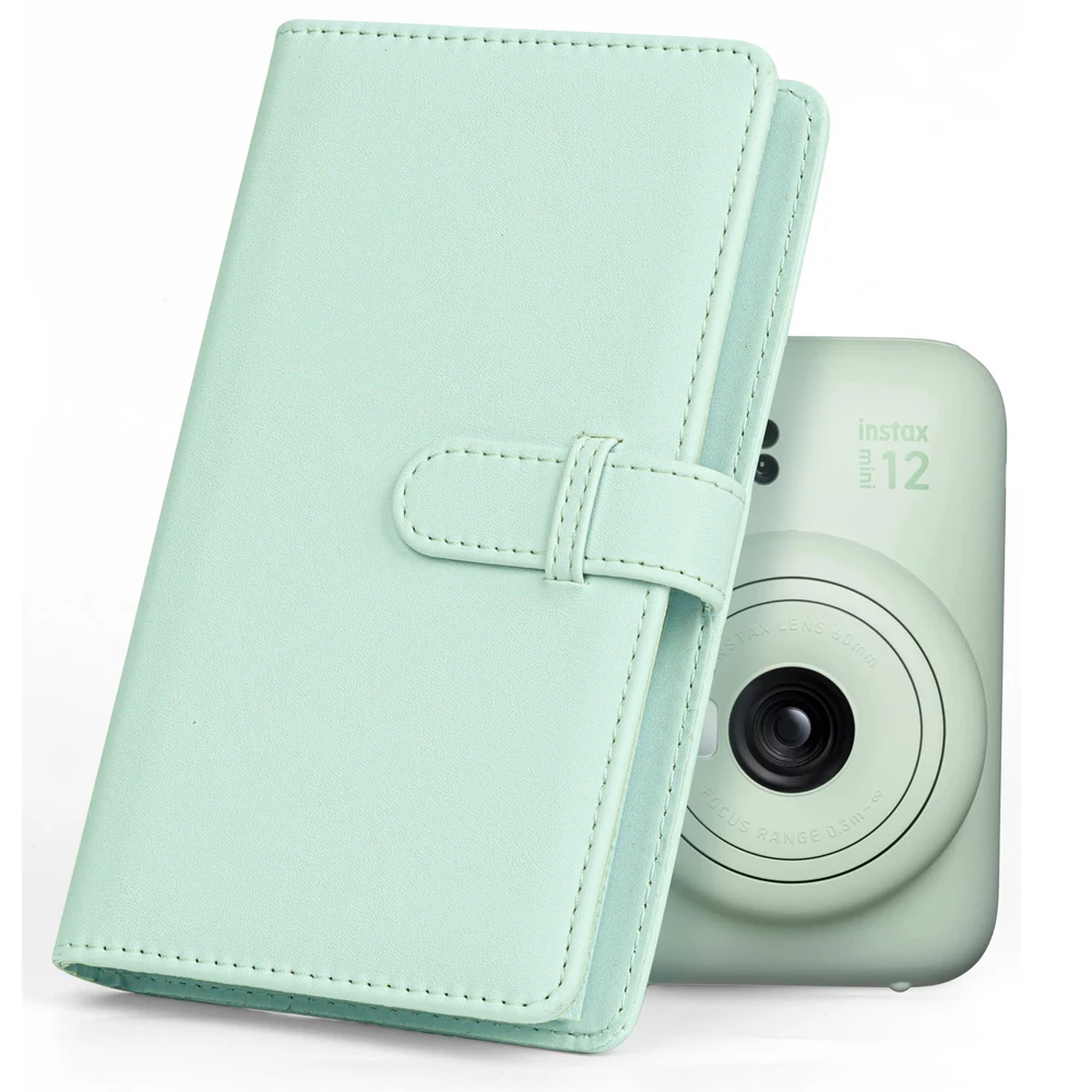 108 جيوب سعة كبيرة تخزين Instax ألبوم صور صغير كتاب ل Fujifilm Mini 12 11 9 8 LiPlay Link 3 بوصة ورق طباعة الصور فيلم