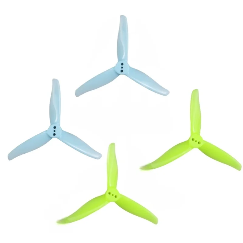 

2 пары пропеллеров Gemfan 3016, желтый/синий, 1,5 м, 3 лопасти, пропеллер FPV, микропропеллер для 3-дюймового гоночного дрона FPV