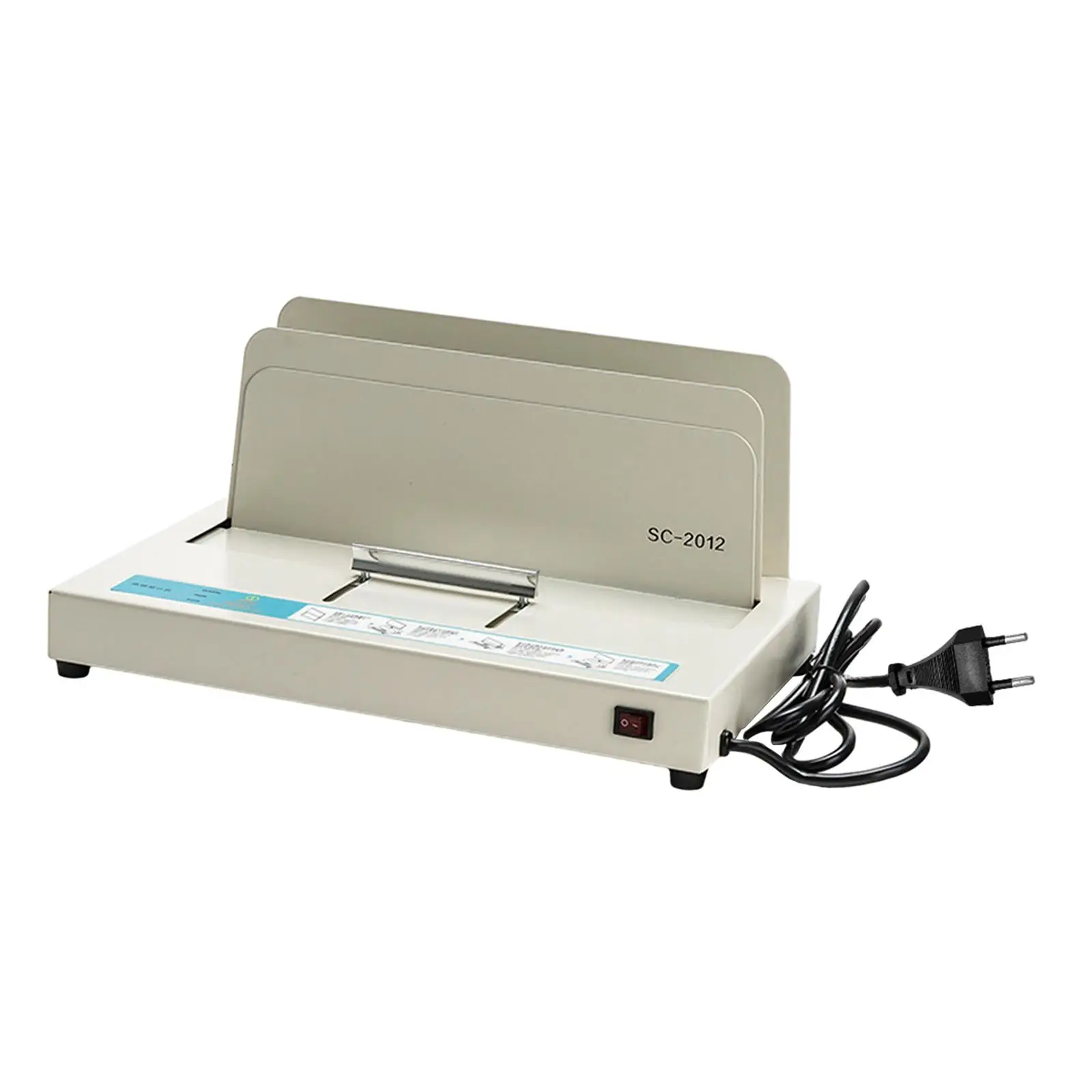 Máquina de encadernação térmica elétrica, Adaptador EUA, Cola Hot Melt, Pasta para documentos contratuais, Documentos contratuais, Concursos de escritório