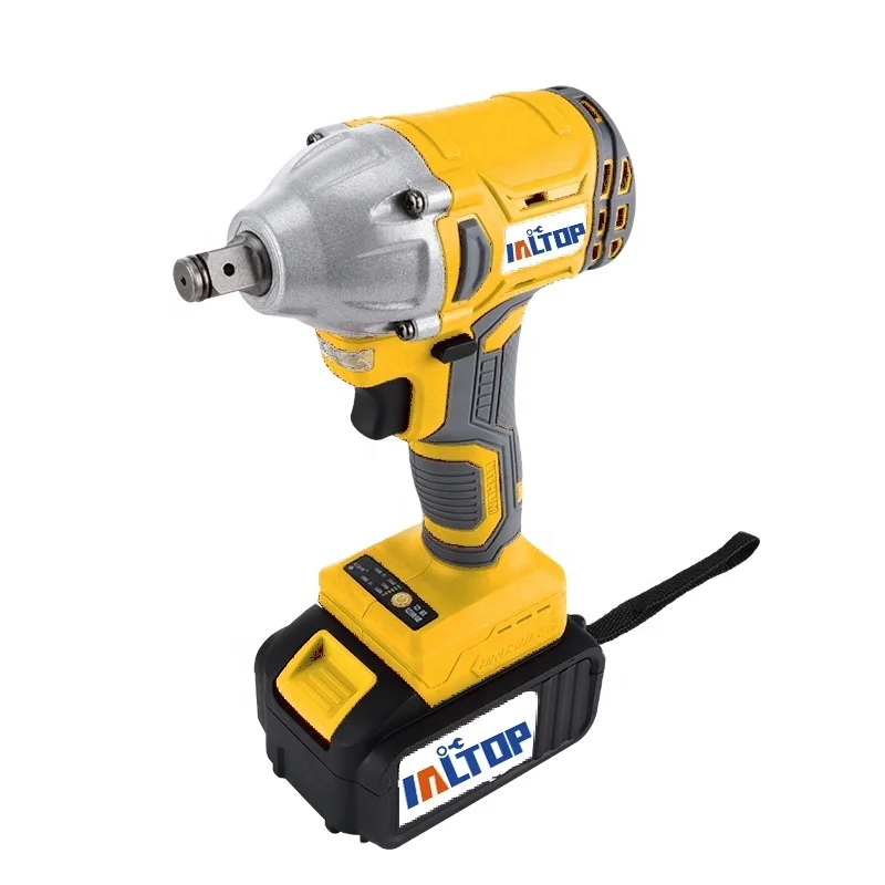 

21V 300N.m High Torque Rechargeable Brushless Motor Impact Wrench Industrial/DIY Grade Cordless 20V Li-Ion Battery Power Source