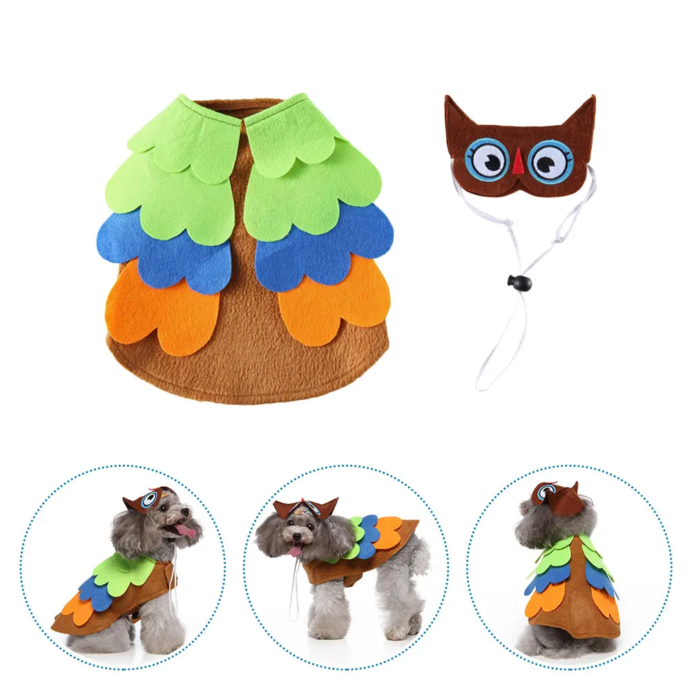 

Clothes for Pets Dog Halloween Costumes Clothing Supplies Animal Small Cosplay Polyester