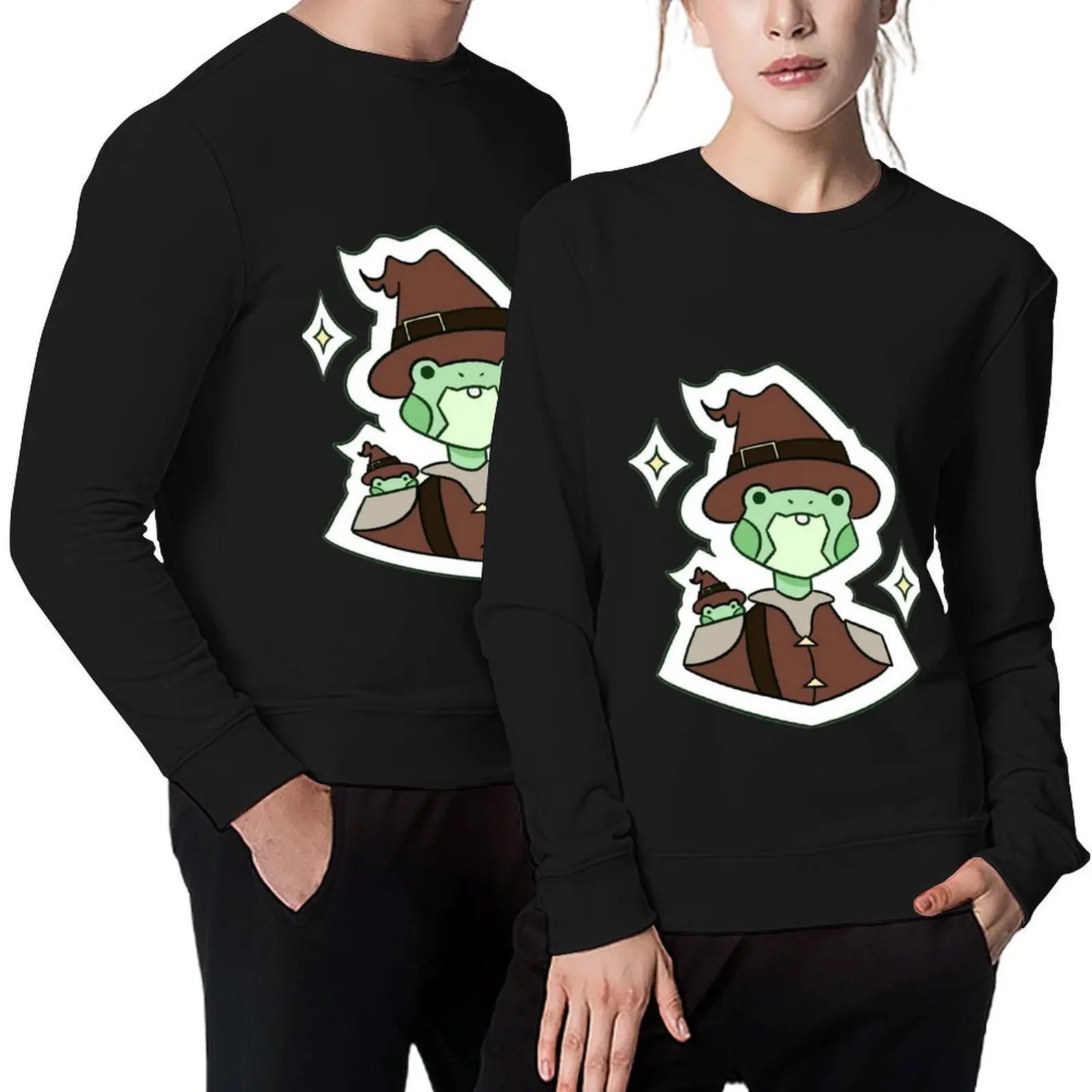 

Wizard Frog Design Pullover mens clothes autumn jacket men blouse autumn new hoodies and sweatshirts