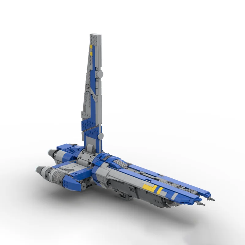 

999 pieces MOC famous TV series space stinger mantis battle spaceship model DIY assembly building block toys children's gift