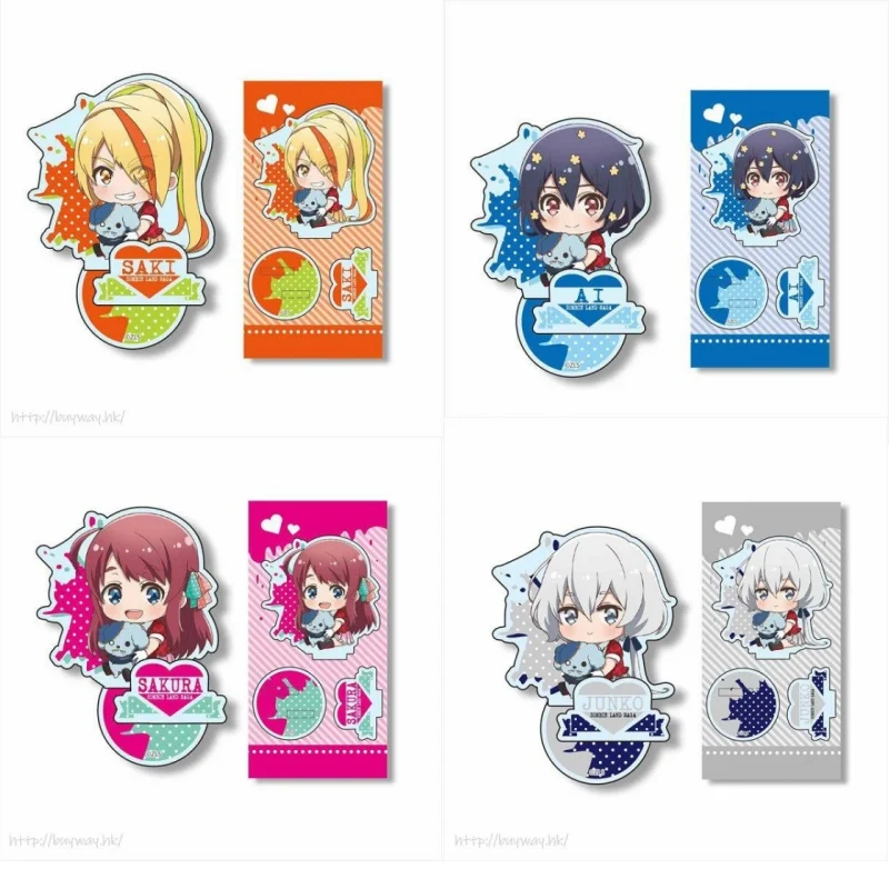 New style Anime ZOMBIE LAND SAGA Clear Double insertion Acrylic Stand Personalized Character standing Transparent Printing Gift