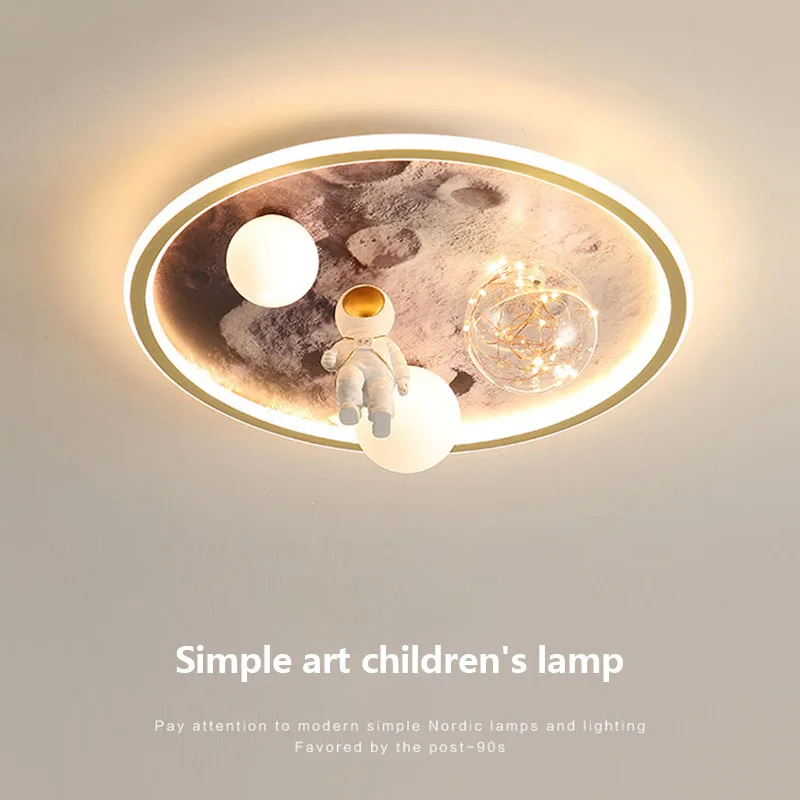 Plafonnier LED au design moderne, luminaire décoratif d'intérieur, idéal pour un salon, une salle à manger ou une chambre d'enfant