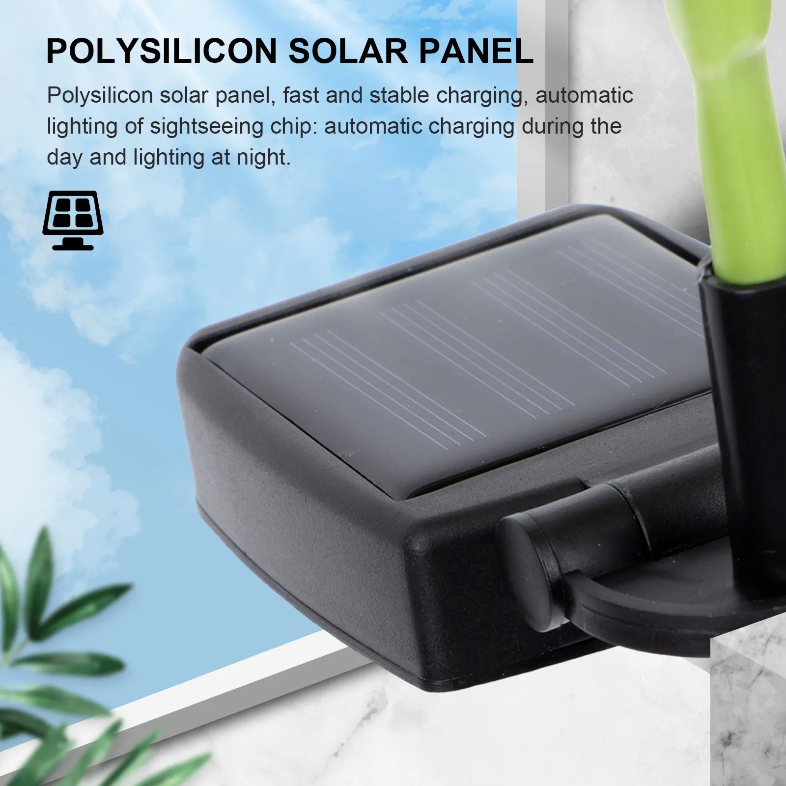 Solar Lotus Light Outdoor Waterproof Garden Lamp with Warm White LED Lighting for Lawn Yard Pathway Decoration Solar Powered