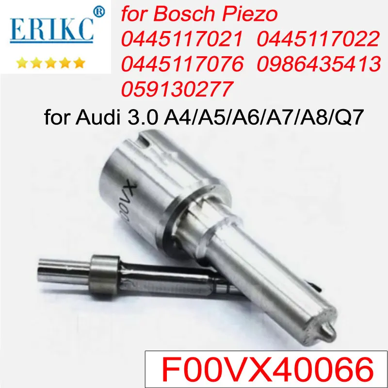 FOOVX40066 F00VX40066 Fuel Parts Injector Nozzle Tip For Bosch Piezo Audi 3.0 A4/A5/A6/A7/A8/Q7 0445117021 0445117022 0445117076